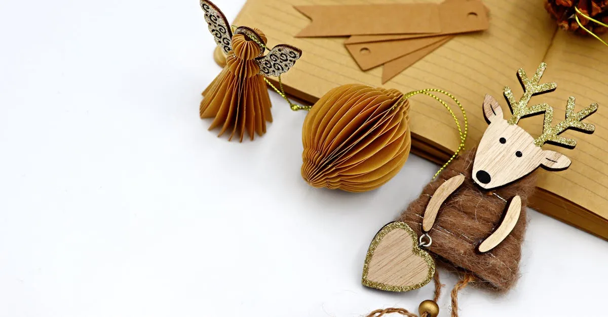 découvrez des idées faciles et créatives de bricolages de noël pour toute la famille, parfaits pour décorer votre maison et partager la magie des fêtes.