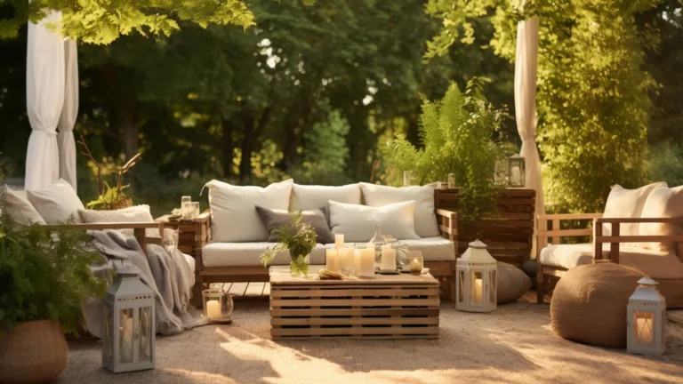 Créer une ambiance chaleureuse avec ses meubles de jardin : guide d’aménagement raffiné
