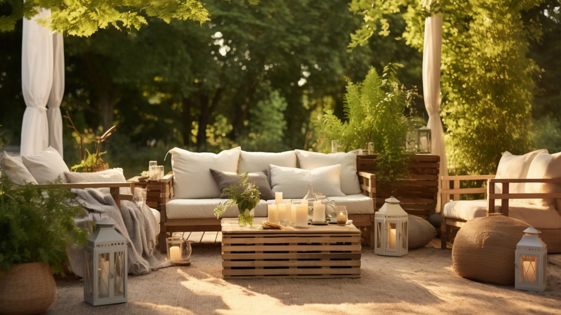 Créer une ambiance chaleureuse avec ses meubles de jardin : guide d’aménagement raffiné